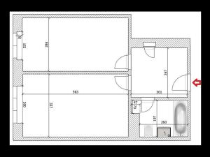Pronájem bytu 2+kk, Praha - Žižkov, Přemyslovská, 52 m2