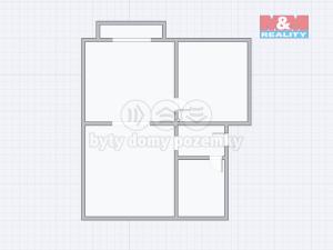Pronájem bytu 2+1, Bílina - Teplické Předměstí, Sídliště SHD, 48 m2