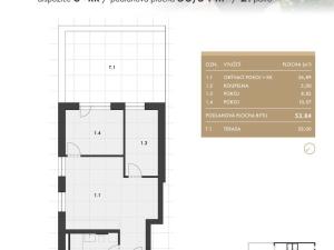 Prodej bytu 3+kk, Brno - Husovice, Rotalova, 54 m2