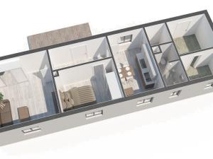 Prodej rodinného domu, Závraty, 80 m2