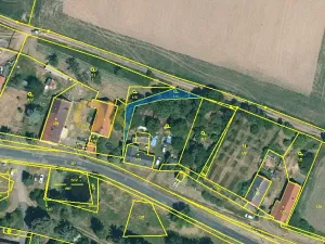Dražba zahrady, Čistá, 860 m2