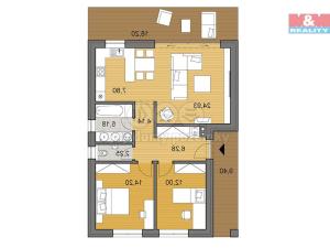 Prodej rodinného domu, Dasnice, 77 m2