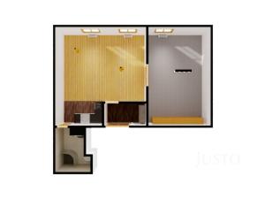 Pronájem bytu 2+kk, Třeboň - Třeboň I, Březanova, 54 m2