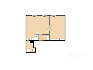 Pronájem bytu 2+kk, Třeboň - Třeboň I, Březanova, 54 m2