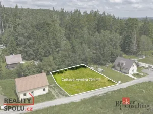 Prodej pozemku pro bydlení, Jihlava - Zborná, 704 m2