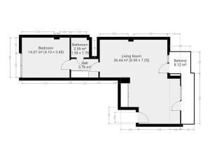 Pronájem bytu 2+kk, Praha - Vinohrady, Francouzská, 69 m2