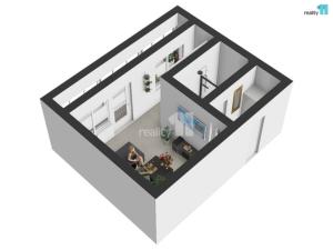 Pronájem bytu 1+kk, Pardubice - Polabiny, Lidická, 34 m2