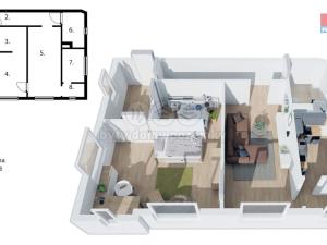 Prodej bytu 3+1, Adršpach - Horní Adršpach, 71 m2