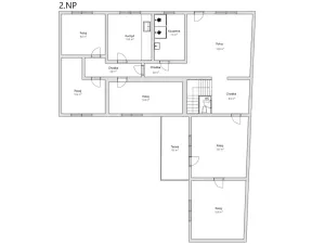 Prodej rodinného domu, Hustopeče, Hradní, 282 m2