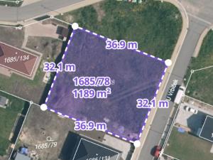 Prodej pozemku pro bydlení, Dobrovice, U Vrbiček, 1189 m2