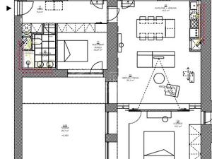 Pronájem bytu 3+1, Praha - Vršovice, Uzbecká, 106 m2