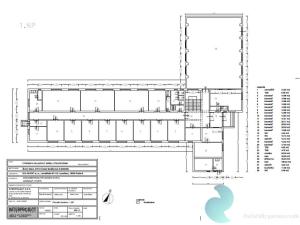 Pronájem kanceláře, České Budějovice, Školní, 1260 m2