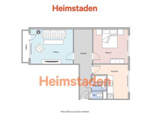 Pronájem bytu 2+1, Frýdek-Místek - Frýdek, Bruzovská, 60 m2