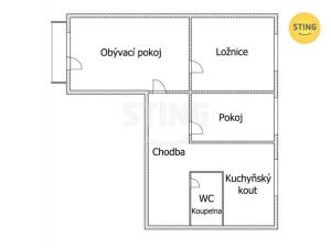Prodej bytu 3+1, Vítkov, Švermova, 71 m2