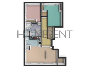 Pronájem bytu 3+kk, Praha - Košíře, Musílkova, 81 m2