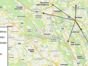 Pronájem bytu 2+kk, Žamberk, Masarykovo náměstí, 54 m2