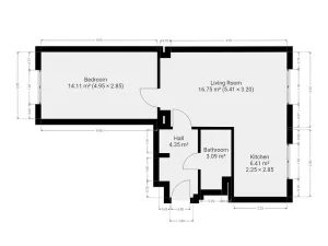 Pronájem bytu 2+kk, Praha - Strašnice, U kombinátu, 46 m2