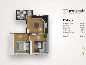 Prodej rodinného domu, Teplice, Duchcovská, 62 m2