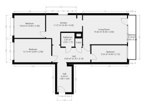 Pronájem bytu 4+1, Praha - Chodov, Podjavorinské, 87 m2