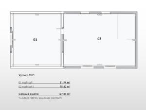 Prodej výrobních prostor, Prosiměřice, 907 m2