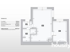 Prodej bytu 2+kk, Morašice, 49 m2