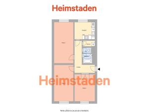 Pronájem bytu 3+1, Havířov - Město, Jana Švermy, 72 m2