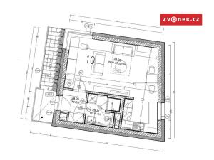 Pronájem bytu 1+kk, Otrokovice, Komenského, 36 m2