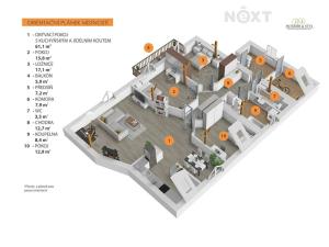 Prodej bytu 4+kk, Vrchlabí, Jana Opletala, 148 m2