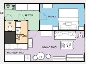 Prodej bytu 2+kk, Praha - Kobylisy, Frýdlantská, 45 m2