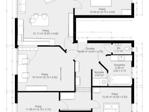 Pronájem bytu 5+kk, Brno, Poděbradova, 120 m2