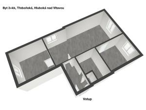 Prodej bytu 3+kk, Hluboká nad Vltavou, Třeboňská, 57 m2