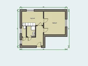 Pronájem bytu 1+1, Lanškroun, B. Smetany, 48 m2