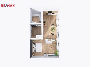 Pronájem bytu 1+kk, Zábřeh, Rybářská, 25 m2