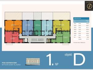Prodej bytu 2+kk, Kladno, 51 m2