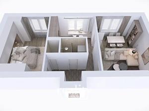 Prodej bytu 2+1, Znojmo, Pražská sídl., 53 m2