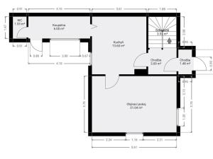Prodej rodinného domu, Praha - Hostivař, V nové čtvrti, 84 m2