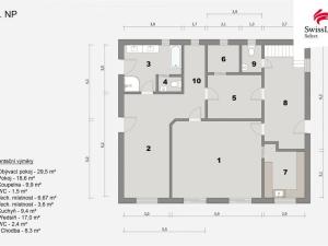 Prodej rodinného domu, Praha - Klánovice, Rodovská, 209 m2