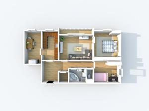Prodej bytu 4+1, Chlumec, Zalužanská, 81 m2