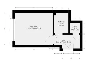 Pronájem bytu 1+kk, Praha - Vinohrady, Soběslavská, 20 m2