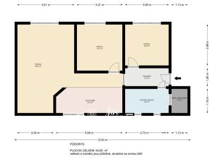 Pronájem bytu 3+kk, Šaratice, Slunná, 70 m2