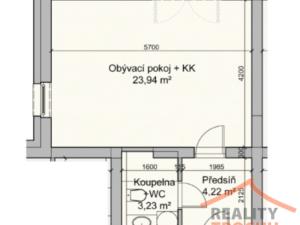 Prodej bytu 1+1, Říčky v Orlických horách, 32 m2