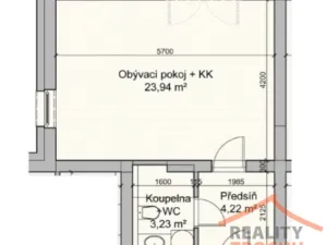 Prodej bytu 1+1, Říčky v Orlických horách, 32 m2