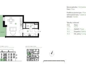 Prodej bytu 1+kk, Praha - Uhříněves, Bečovská, 29 m2
