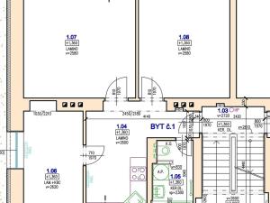 Pronájem bytu 3+1, Děčín, Vítězství, 59 m2