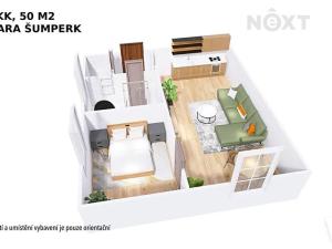 Prodej bytu 2+kk, Šumperk, A. Kašpara, 50 m2