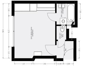 Pronájem bytu 1+kk, Brno, Staňkova, 25 m2