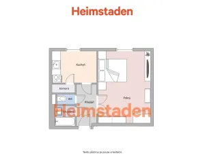 Pronájem bytu 1+1, Havířov - Město, Československé armády, 35 m2