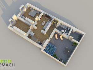 Pronájem rodinného domu, Uherské Hradiště - Rybárny, 85 m2
