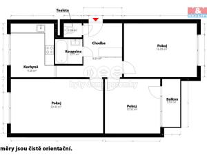 Prodej bytu 3+1, Železná Ruda, U Řezné, 79 m2