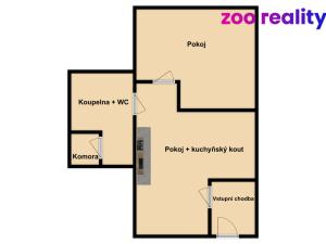 Prodej bytu 2+kk, Trutnov, Horská, 53 m2
